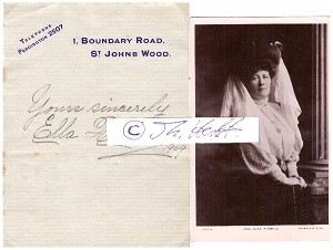 ELLA RUSSELL (1864-1935) US-amerikanische Opernsängerin, Sopran