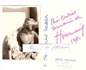 HENRI VERNEUIL (gebürtig: Achod Malakian; 1920-2002) französischer Regisseur, Drehbuchautor und Filmproduzent. eben dem langjährigen Freund und Schauspieler Fernandel gehörten dazu Jean Gabin und vor allem Jean-Paul Belmondo, mit dem er mehr als zwei Jahrzehnte lang regelmäßig zusammenarbeitete.