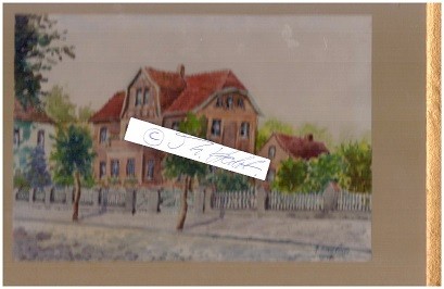 A. LAATSCH (Daten unbekannt) deutscher Maler / Malerin / german painter (watercolor)