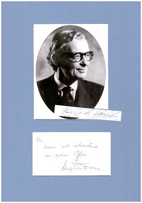 HUGH FORD (1913-2010) Sir, British engineer. He was Professor of Applied Mechanics at Imperial College London / britischer Ingenieur. Von 1951 bis 1978 war er Professor für Angewandte Mechanik am Imperial College London