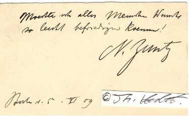 NATHAN ZUNTZ (1847-1920) Professor Dr.med., deutscher Physiologe. Seine umfassenden tierphysiologischen Arbeiten sind bis heute aktuell. Er war ein Wegbereiter der modernen Höhenphysiologie und Mitbegründer der Luftfahrtmedizin./ german doctor and university professor