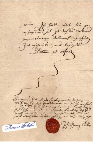 JOHANN GEORG ECK (1745-1808) deutscher Philologe. Er war Professor für Ethik, Politik und Poesie an der Universität Leipzig, auch Rektor der Alma Mater, mehr als 30 Jahre lang Meister vom Stuhl der Leipziger Freimaurerloge Minerva zu den drei Palmen