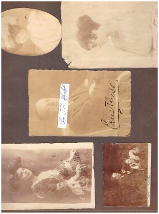 ERICH THIESS (Daten unbekannt) deutscher Opernsänger; EMMI SENFF-THIEß (1893-1986, deutsche Opernsängerin, Alt, seine Frau)