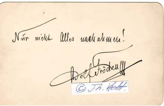 ROLF FRÖDEN (Daten unbekannt) österreichischer Schauspieler / austrian actor