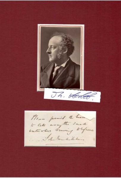 JOHN EVERETT MILLAIS (1829-96) Sir, 1 st Baronet, britischer Maler aus dem Kreis der Präraffaeliten. Millais war der erste Künstler, dem der erbliche Titel Baronet verliehen wurde.