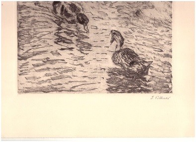 EMIL POTTNER (1872-1942 im Konzentrationslager KZ Treblinka ermordet) österreichischer Künstler