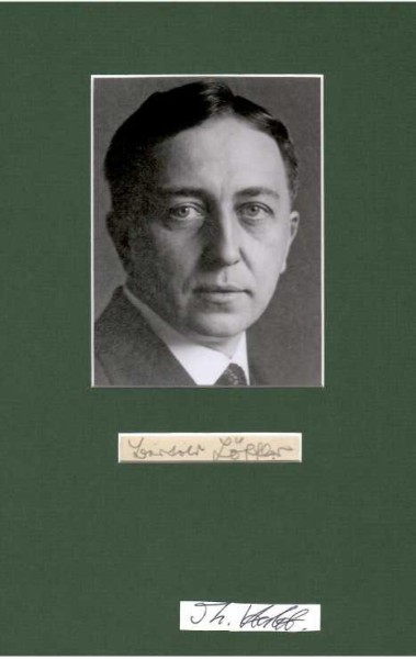 BERTOLD LÖFFLER (1874-1960) österreichischer Historien- und Freskomaler sowie Grafiker und Designer, 1908 war Löffler Mitbegründer der Kunstschau und des Österreichischen Werkbundes / austrian painter, artist
