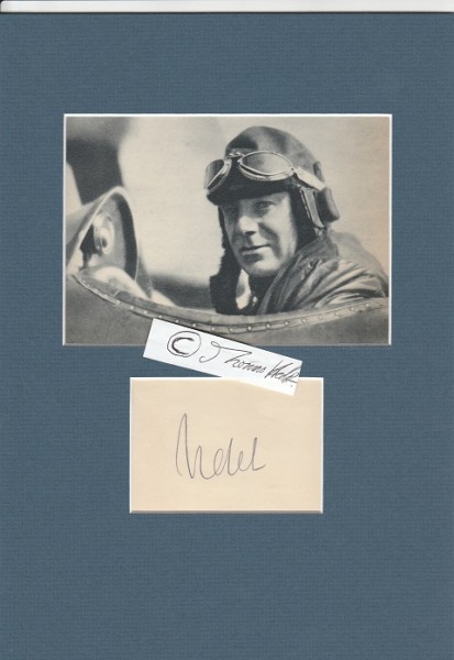 ERNST UDET (1896-1941 Selbstmord) Generalluftzeugmeister, "des Teufels General", im Ersten Weltkrieg Jagdflieger mit Pour le Merite, Kunstflieger, Ritterkreuz
