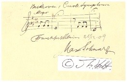 MAX SCHWARZ (1856–1923) deutscher Musiker und Mitgründer des Raff-Konservatoriums