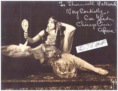 COE GLADE (1900-85) US-amerikanische Opernsängerin. Sie wurde in Chicago geboren. Sie war Mezzosopranistin. / US-american opera singer, mezzo-soprano