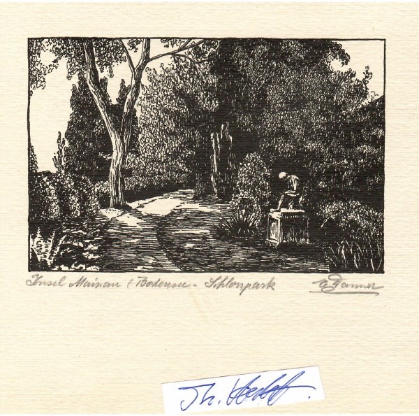 EDUARD DANNER (Daten unbekannt) deutscher Grafiker, Künstler