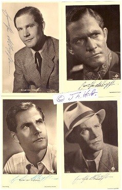 ERNST VON KLIPSTEIN (1908-93) deutscher Schauspieler und Synchronsprecher