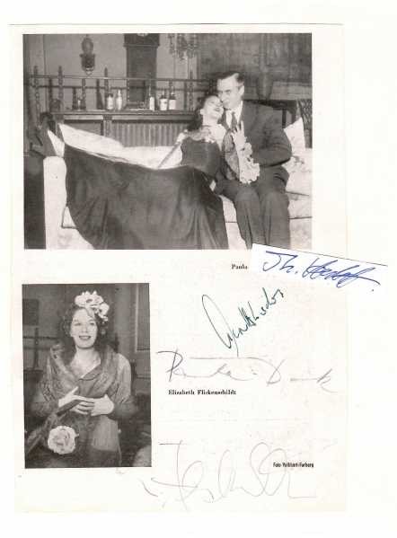 ELISABETH FLICKENSCHILDT (1905-77), GÜNTHER LÜDERS (1905-75), PAULA DENK (1908-78) u.a.