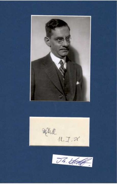 MAX MELL (1882-1971) Dr.phil., österreichischer Dichter und Schriftsteller, Vorsitzender des Bundes Deutscher Schriftsteller Österreichs, Ehrenring der Stadt Wien, Grillparzer-Ring / austrian poet and writer