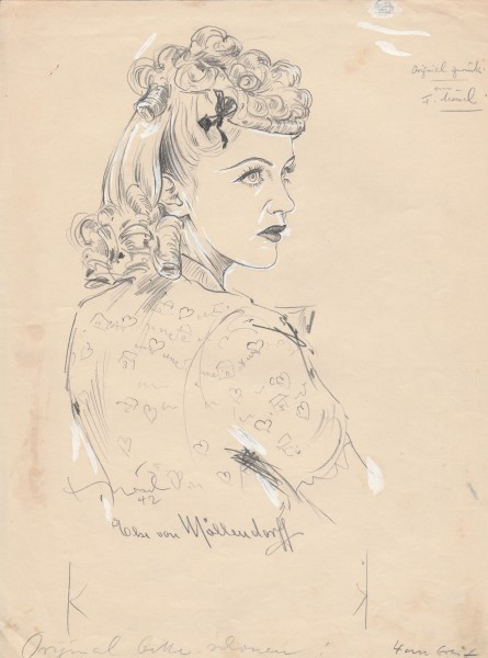 Else von Möllendorff (1913-82) deutsche Schauspielerin