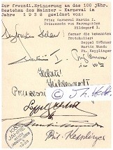 MAINZER KARNEVAL - 100 JAHRE MAINZER CARNEVAL-VEREIN e.V. 1938