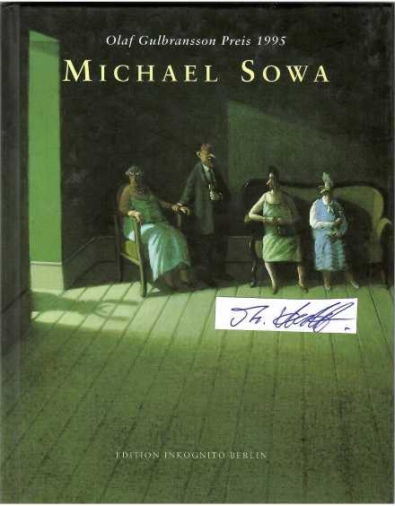 MICHAEL SOWA (1945) deutscher Maler und Zeichner, Cartoonist / Karikaturist