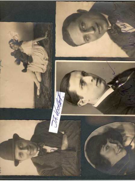 AUGUST RICHTER (1885- ?) schweizer Opernsänger, Tenor / swizz opera singer