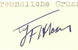 G.F. ALEXAN (Georg Friedrich Alexan, eigtl. Georg Kupfermann, 1901-94) deutscher Journalist und Chefredakteur der DDR-Zeitung USA in Wort und Bild deutscher Journalist und Chefredakteur der DDR-Zeitung USA in Wort und Bild, 1989 Vaterländischer Verdienstorden in Gold