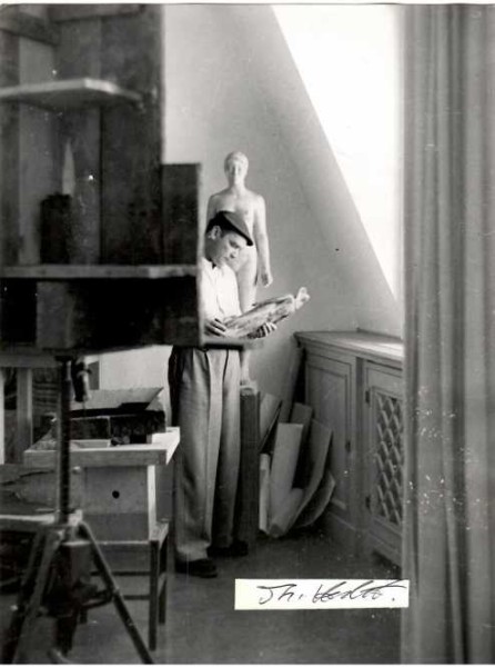 KARL SCHIERSACK (1904-69) deutscher Bildhauer / german sculptor
