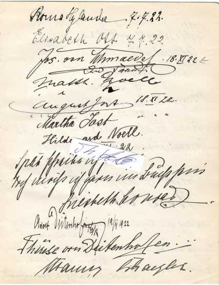JOSEPH VON SCHMAEDEL (Josef Ritter und Edler von Schmaedel, 1847-1923) deutscher Architekt, Fachschriftsteller und Unternehmer sowie Wirklicher Rat, Münchener Schriftsteller und Redner, viele Festreden, auch Erfinder. Er gründete 1883 gemeinsam mit Georg Meisenbach die Autotype Company zur Verwertung des von Meisenbach erfundenen Druckverfahrens der Autotypie.