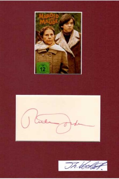 RUTH GORDON (1896-1985) englische Schauspielerin, Harold & Maude/OSCAR-Gewinnerin 1968 für Rosemary´s Baby