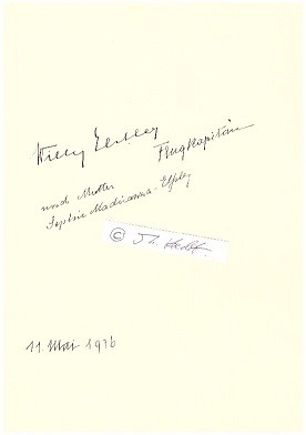 WILLY ELßLER (Willy Elssler, 1892-1936) Großneffe der legendären Tänzerin FANNY ELßLER, flog als Pilot der Austria Force One den später ermordeten Bundeskanzler Engelbert Dollfuß
