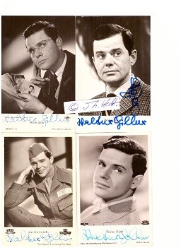 WALTER GILLER (1927-2011) deutscher Schauspieler