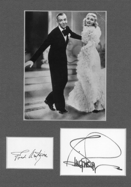 FRED ASTAIRE (1900-87) & GINGER ROGERS (1911-95) das wohl berühmteste Tanzpaar der Welt