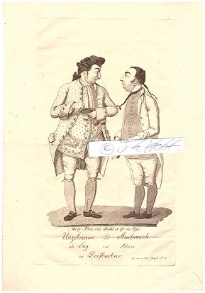 JOSEPH KARL AMBROSCH ( tschechisch Josef Karel Ambrož, 1759-1822) böhmischer Opernsänger (Tenor) und Komponist. Gemeinsam mit dem Sänger und Schauspieler Joseph Michael Böheim gab er die dreiteilige Sammlung Freymäurer Lieder heraus, die Werke zahlreicher zeitgenössischer Komponisten enthielten, darunter auch einen großen Teil der von ihm selbst komponierten Lieder. / czech-german opera singer and composer