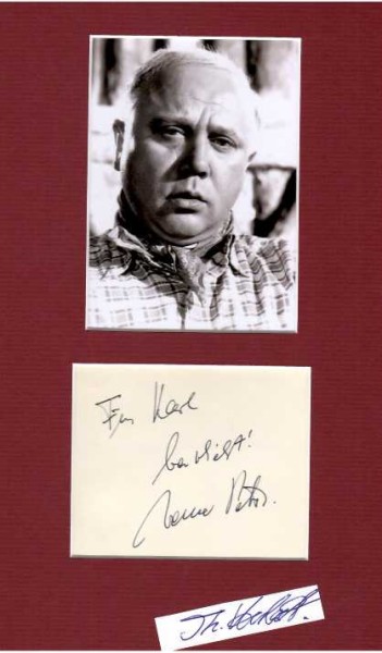 WERNER PETERS (1918-71) deutscher Schauspieler / german actor
