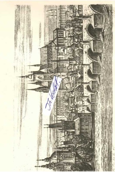 FRANZISKA BILEK (1906-91) deutsche Zeichnerin, Karikaturistin, Illustratorin und Schriftstellerin